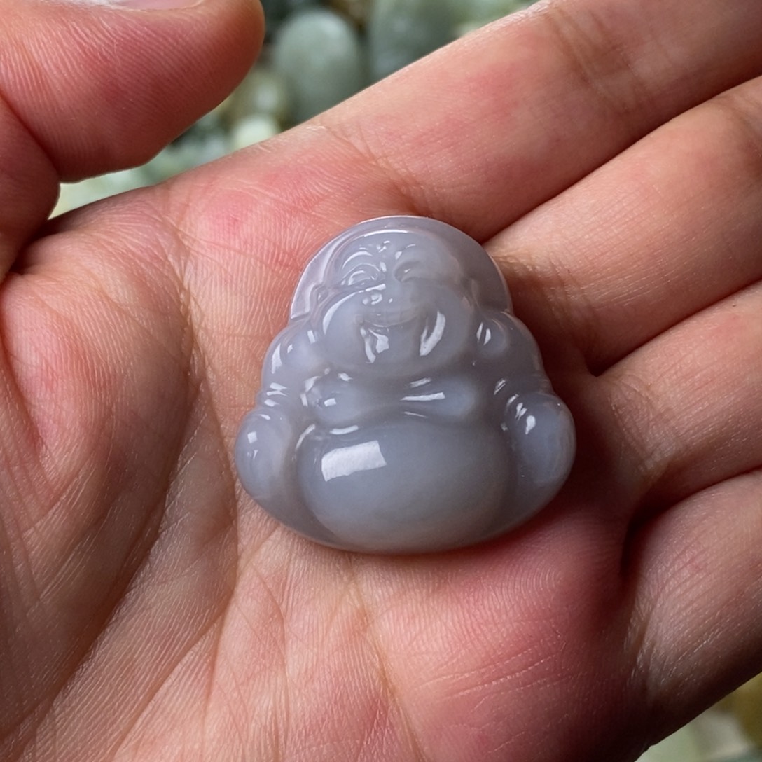 和田玉未镶嵌颈饰陈**茶