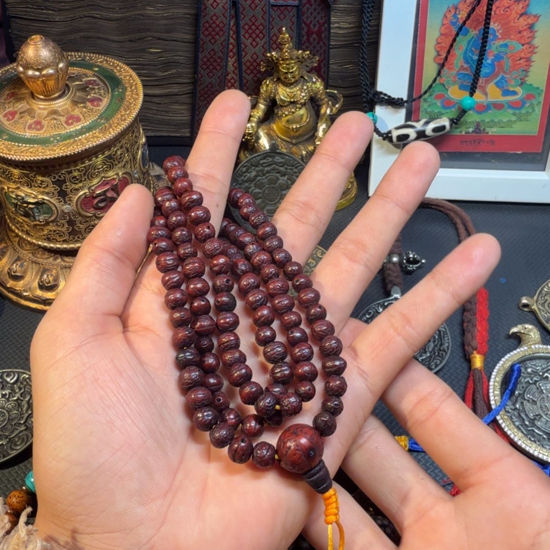 藏传精美的小九宫牌