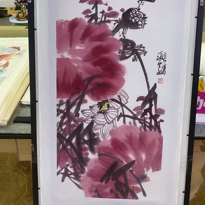 国画张圣敏先生纯手绘作品