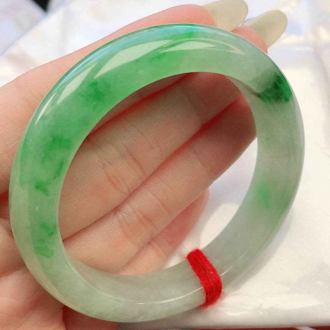 翡翠未镶嵌手镯54圈口881868