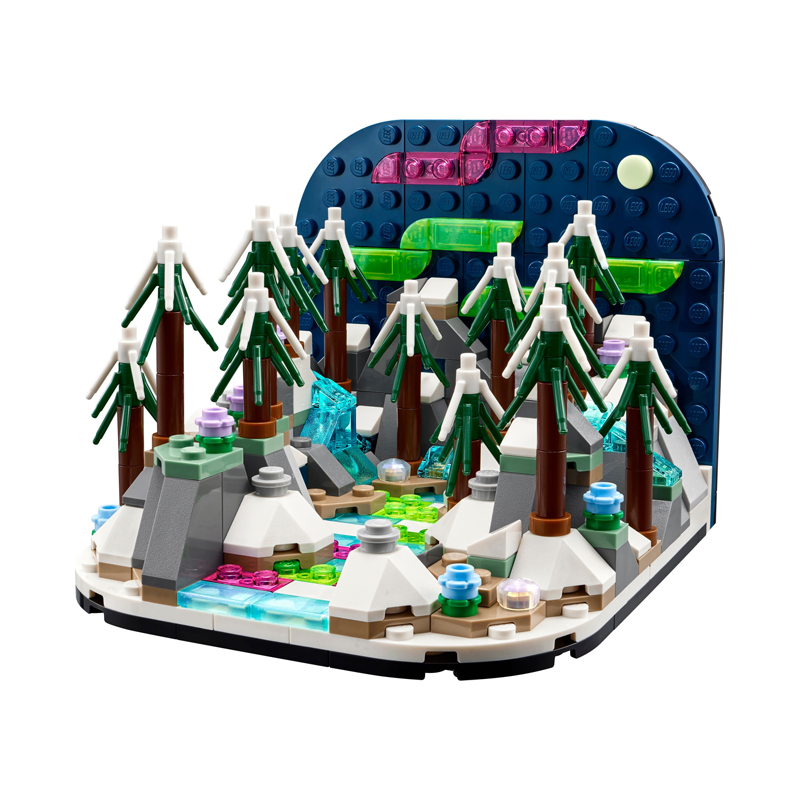 【乐高40785】北极光立体模型！非偏包邮！