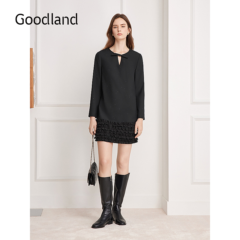 Goodland美地2025冬季新款连衣裙LC35505180