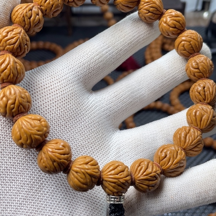 桃木秦岭野生龙纹桃核