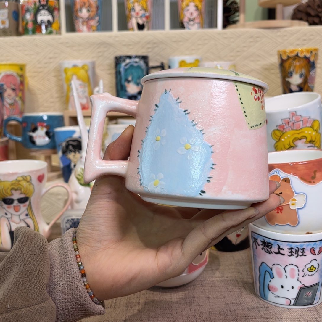 杯子景德镇陶瓷马克杯