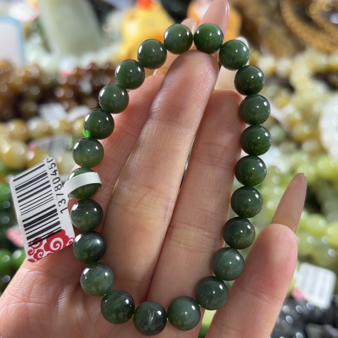 和田玉未镶嵌手链450