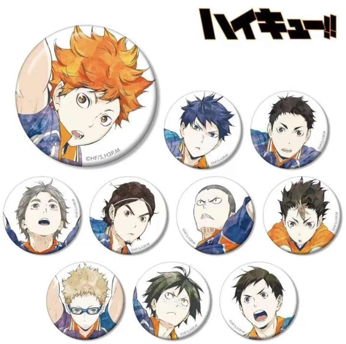 【日谷】排球少年 Ani-Art吧唧徽章Vol.3 （正版默认代拆）