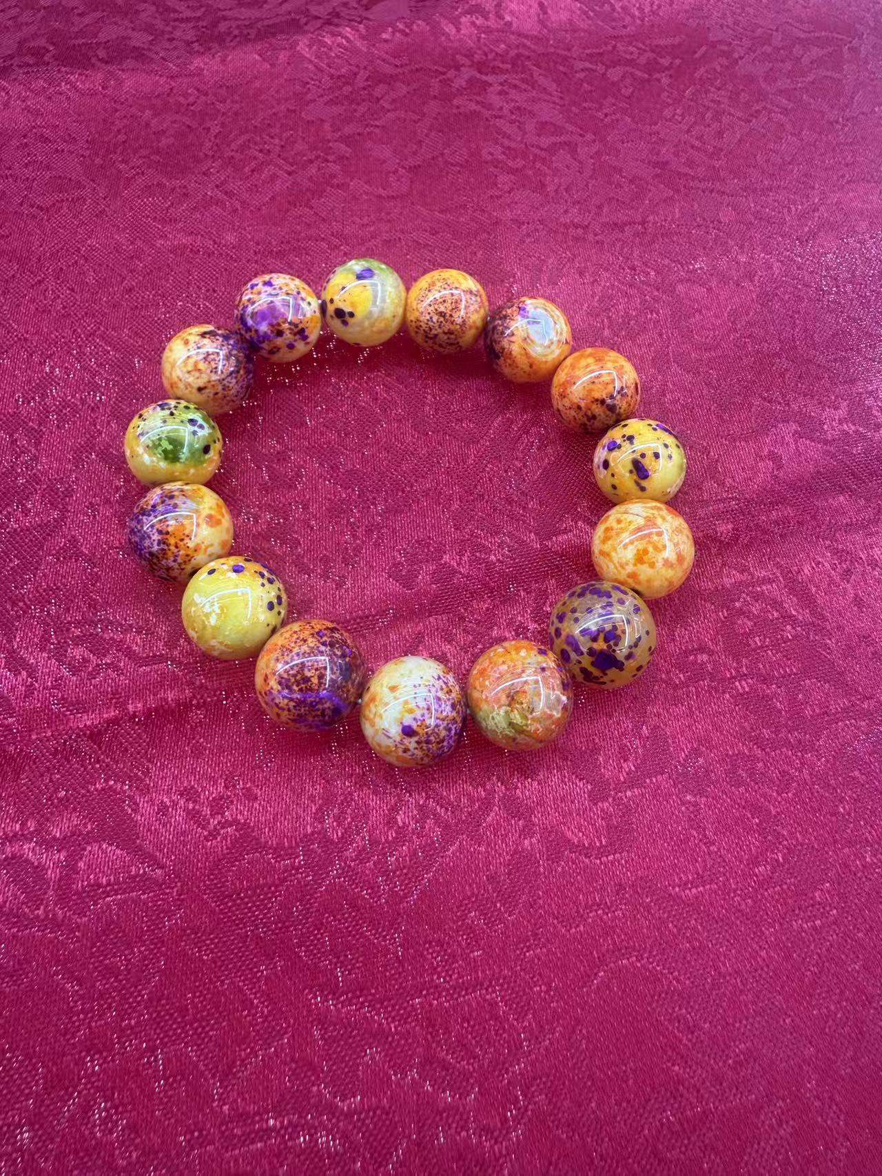 非金属珐琅项链     霏霏高端首饰手串