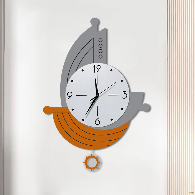 定制现代装饰画网红客厅现代简约大气轻奢家用时尚创意装饰钟表