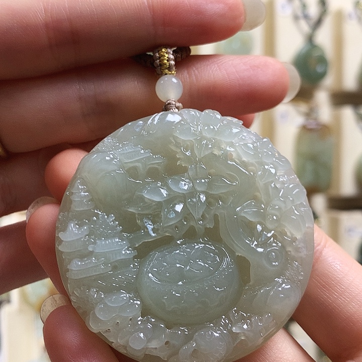 未镶嵌手链和田玉用****4