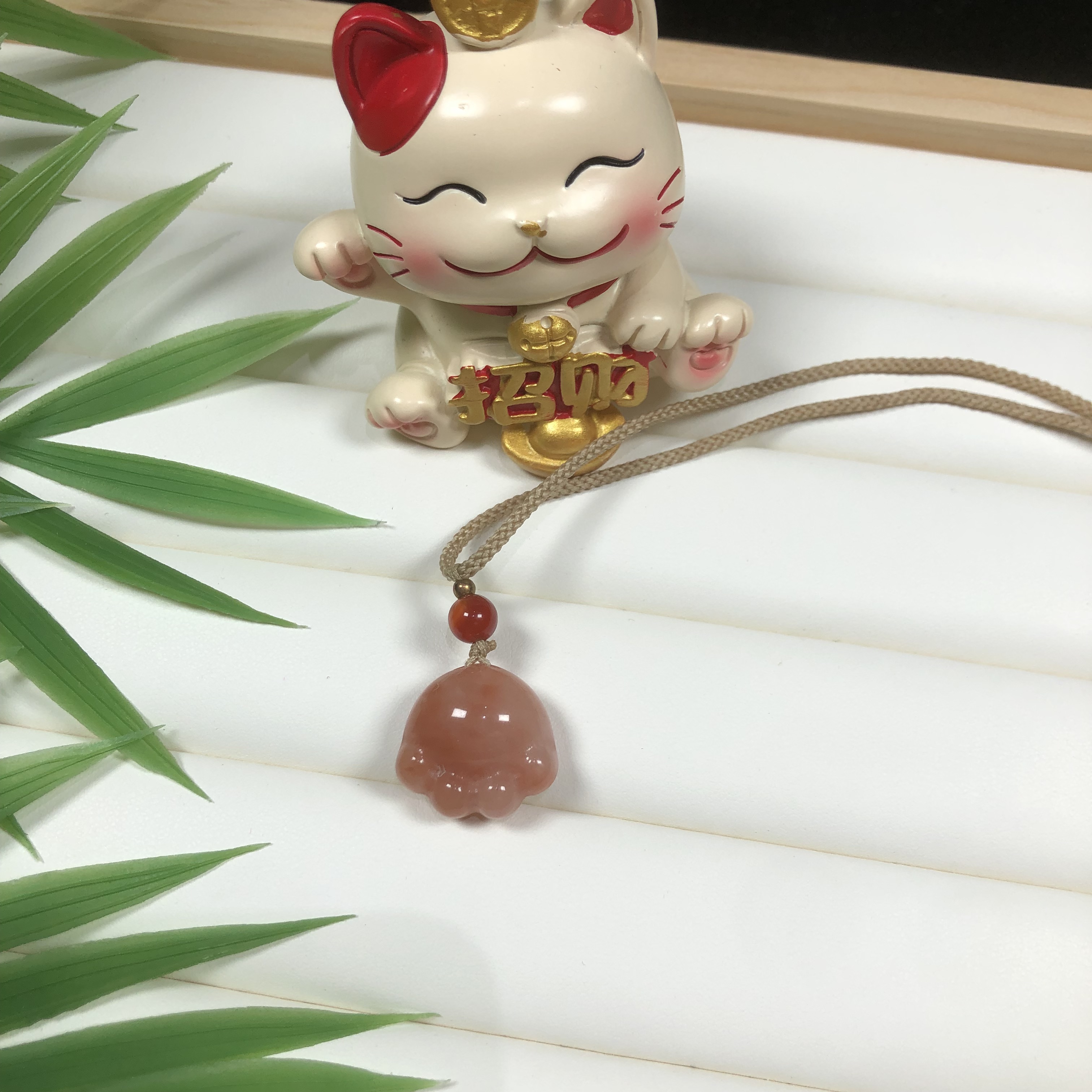 天然金丝玉桃花酿猫爪时尚百搭多样性发货拍一发一
