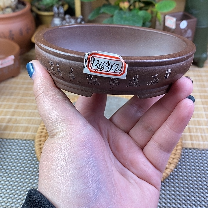 琉璃手工艺品宜兴紫砂精品花盆