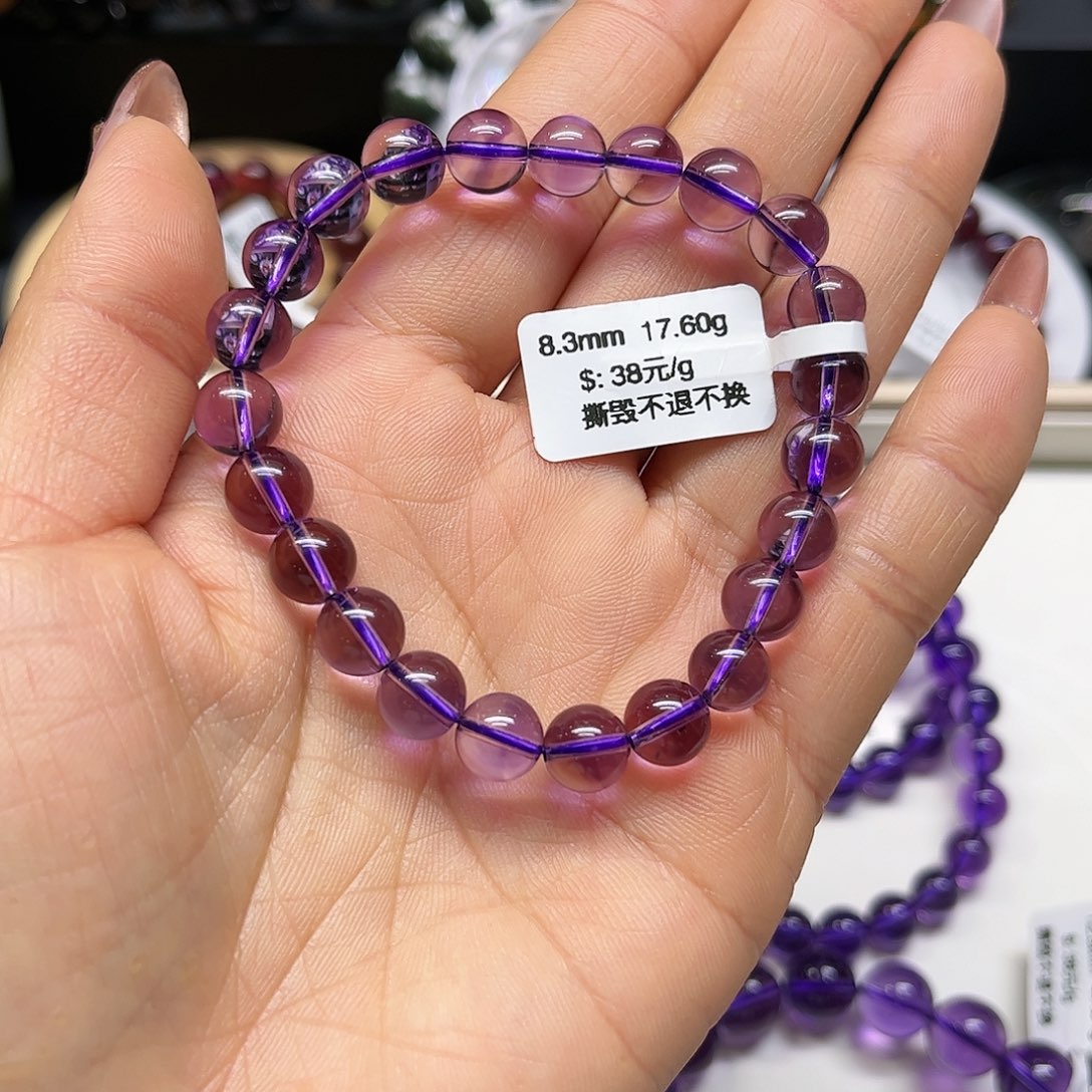 水晶手链未镶嵌手链