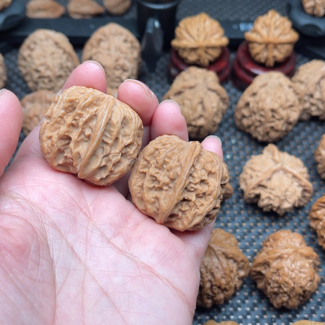 文玩核桃吊坠36尺平谷方块