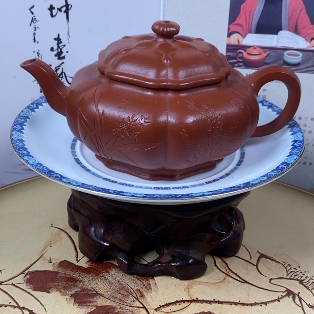 紫砂茶壶260 容量宜兴紫砂壶