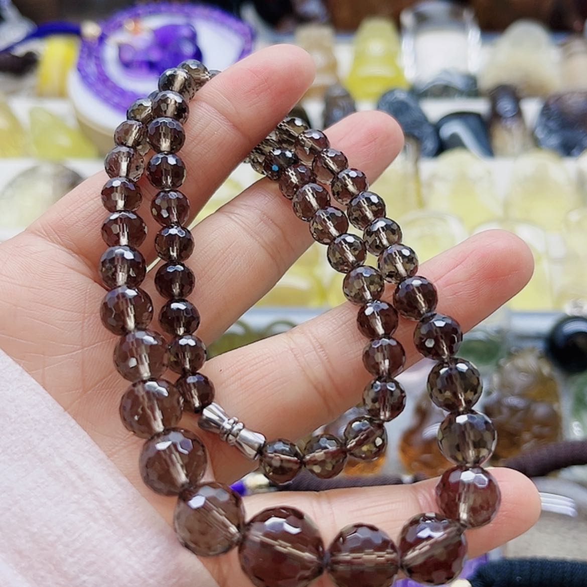 【闪购商品】水晶茶水晶吊坠未镶嵌