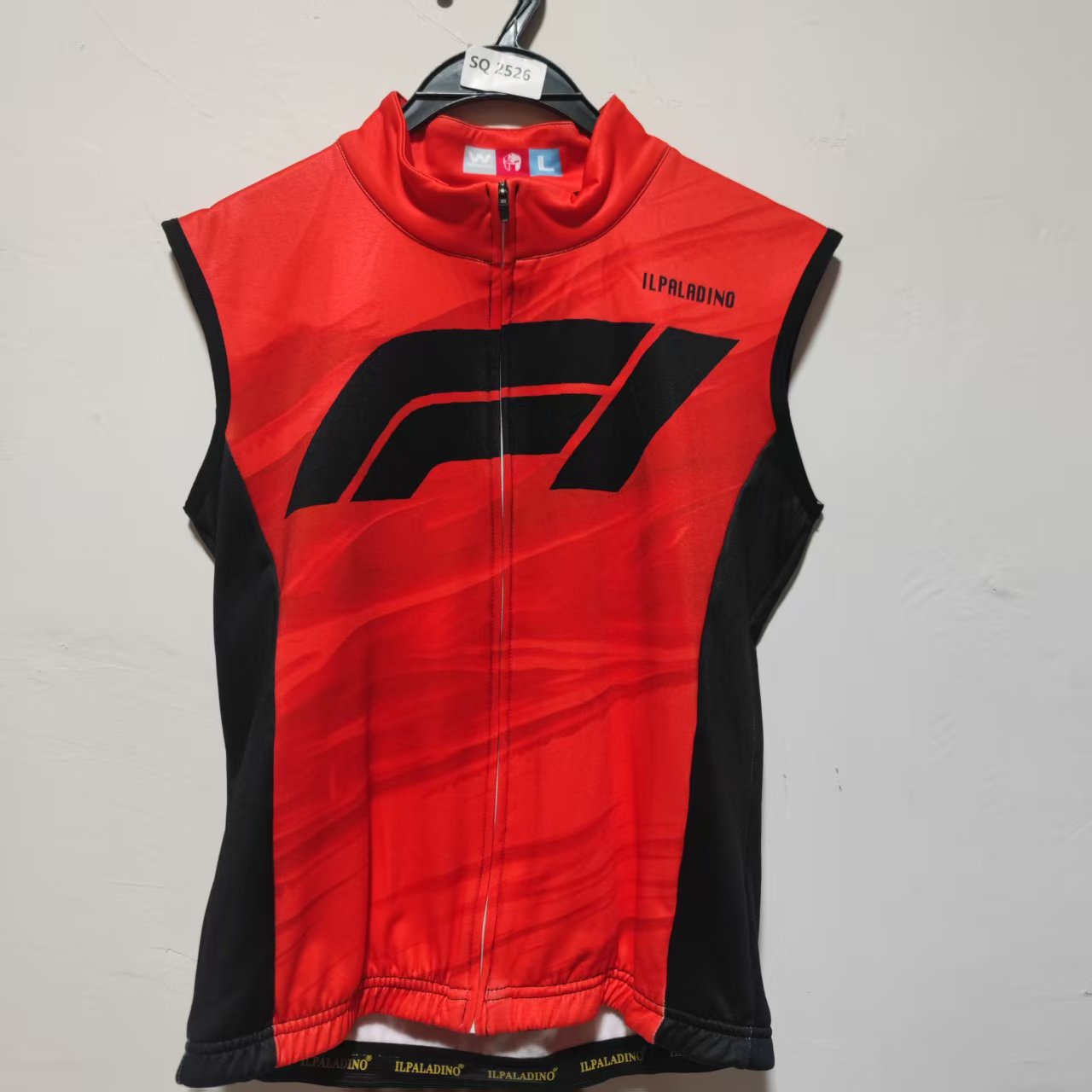 SQ 2526【加绒马甲男女款】ILPALADINO专业版骑行服高弹