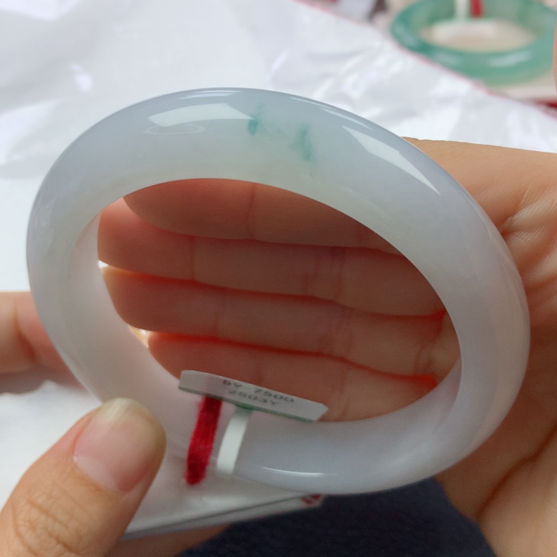 未镶嵌手镯翡翠缅甸天然翡翠A货59.6正