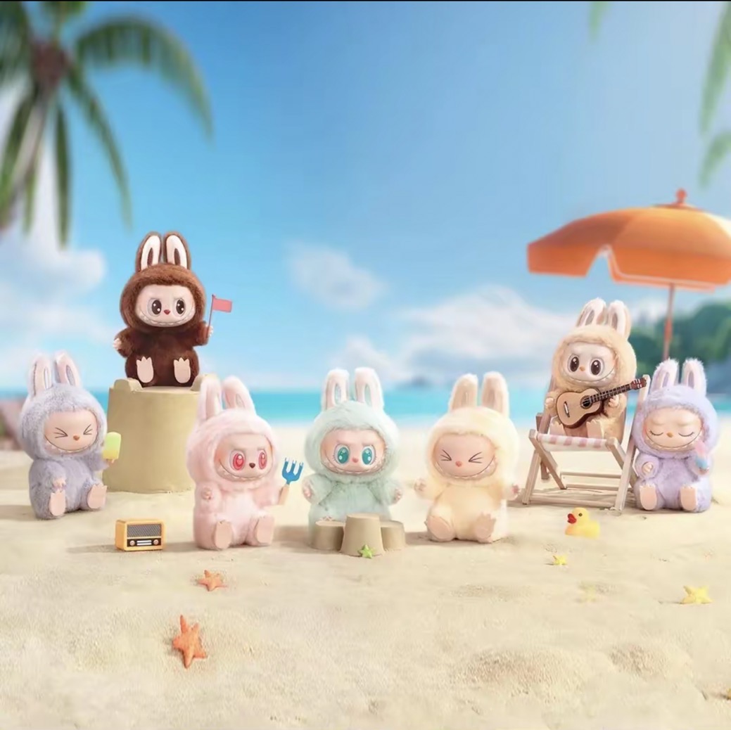 现货坐坐派对搪胶毛绒 挂件公仔