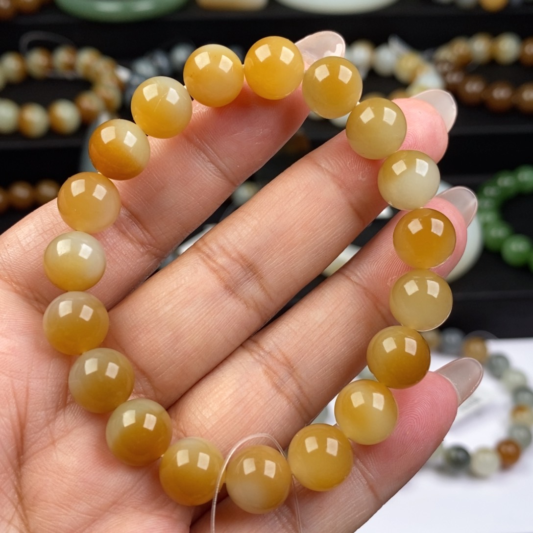 和田玉手链未镶嵌