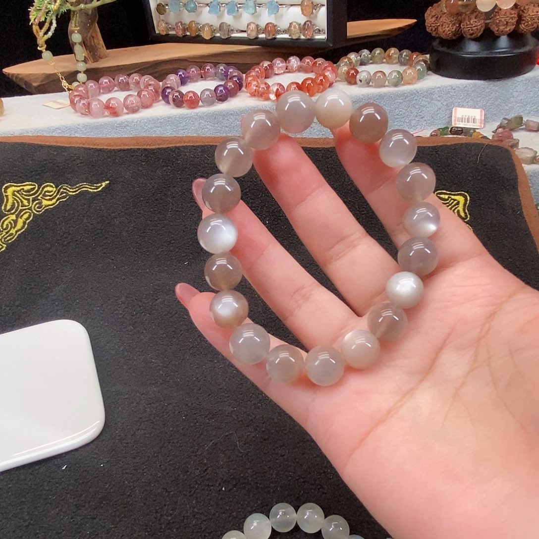 长石未镶嵌手链手串