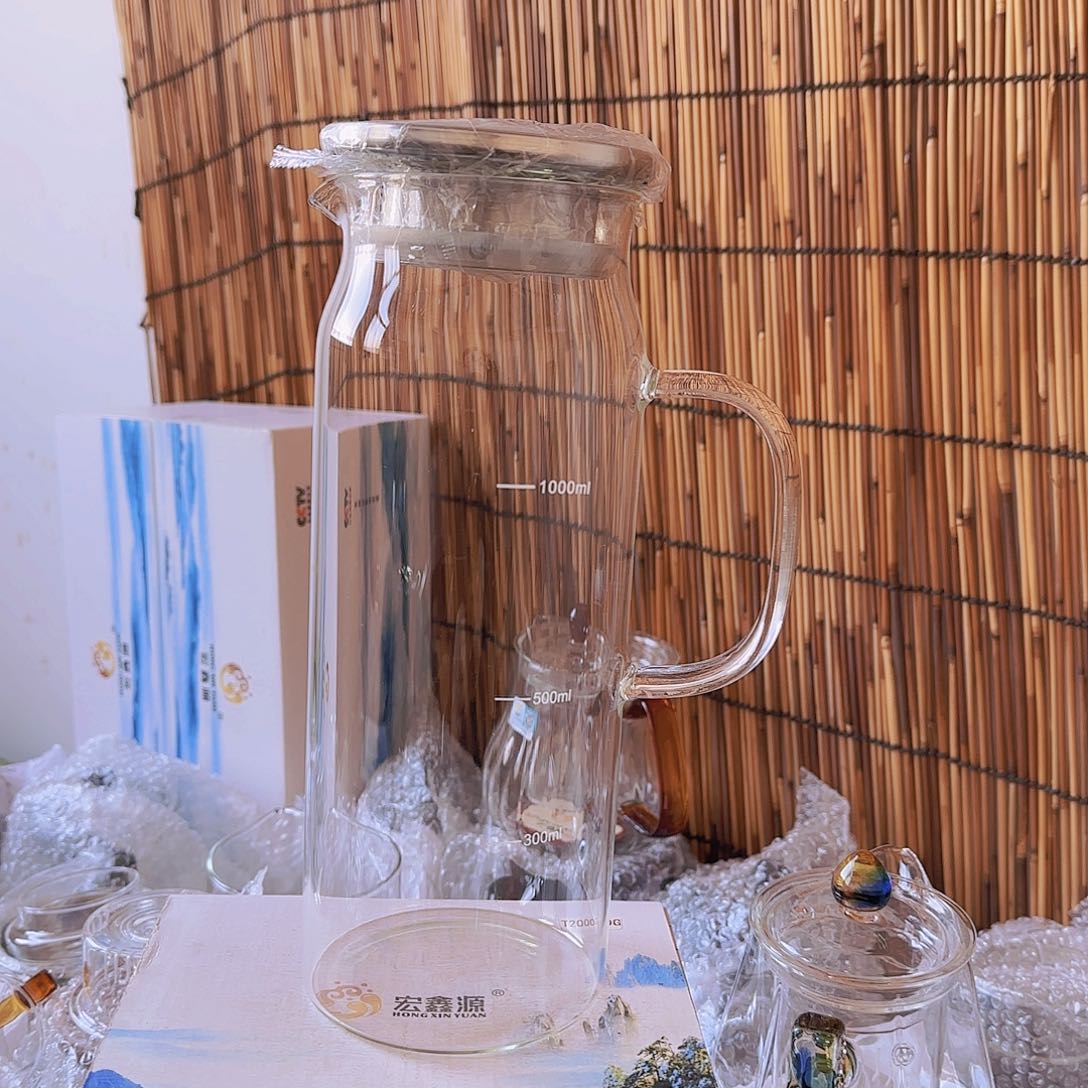 高硼硅玻璃茶水分离款瑕疵高筒