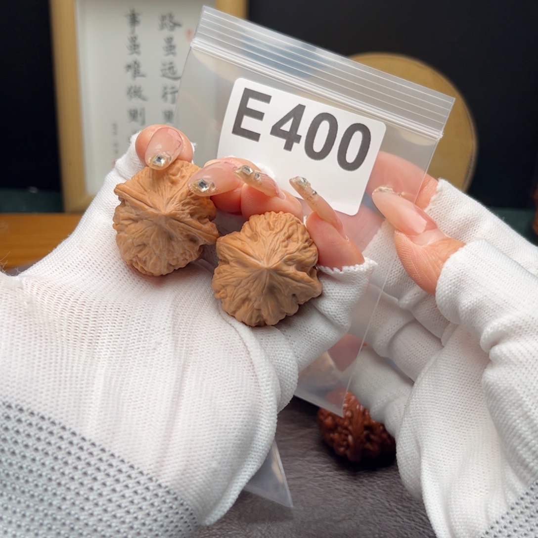 文玩核桃把件31瓷瓶鸭嘴e400