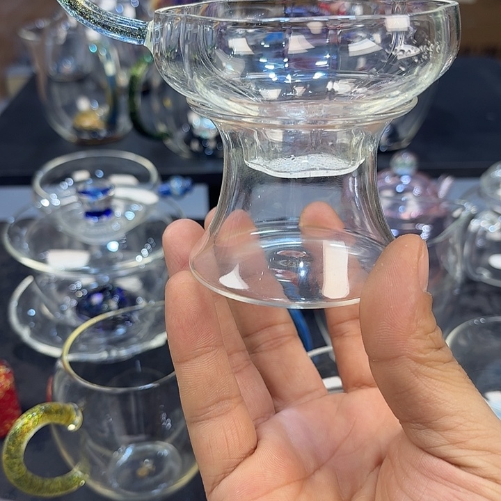 蓝金予乐茶漏特价包邮