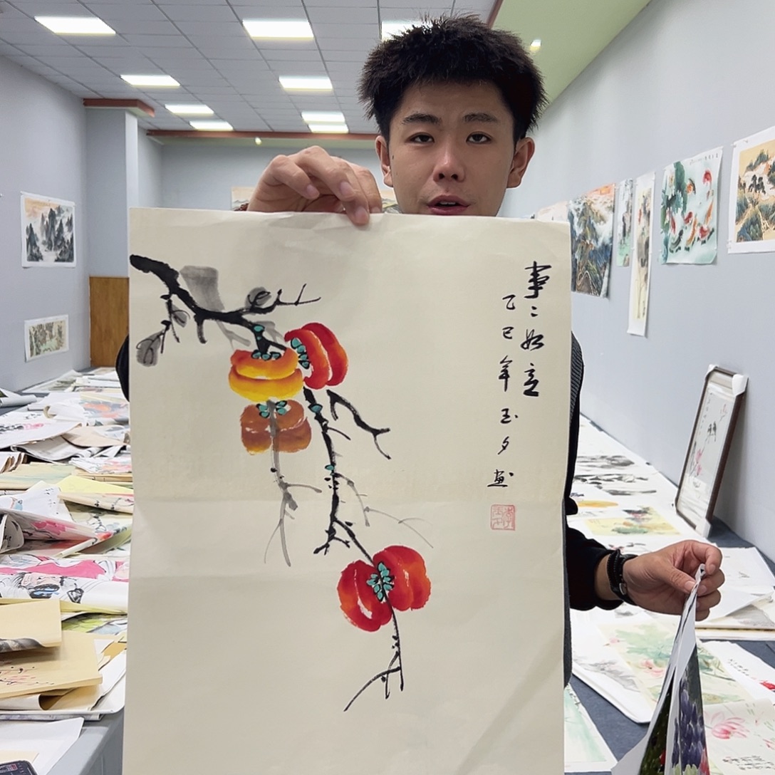 国画国画作品纯手绘作品