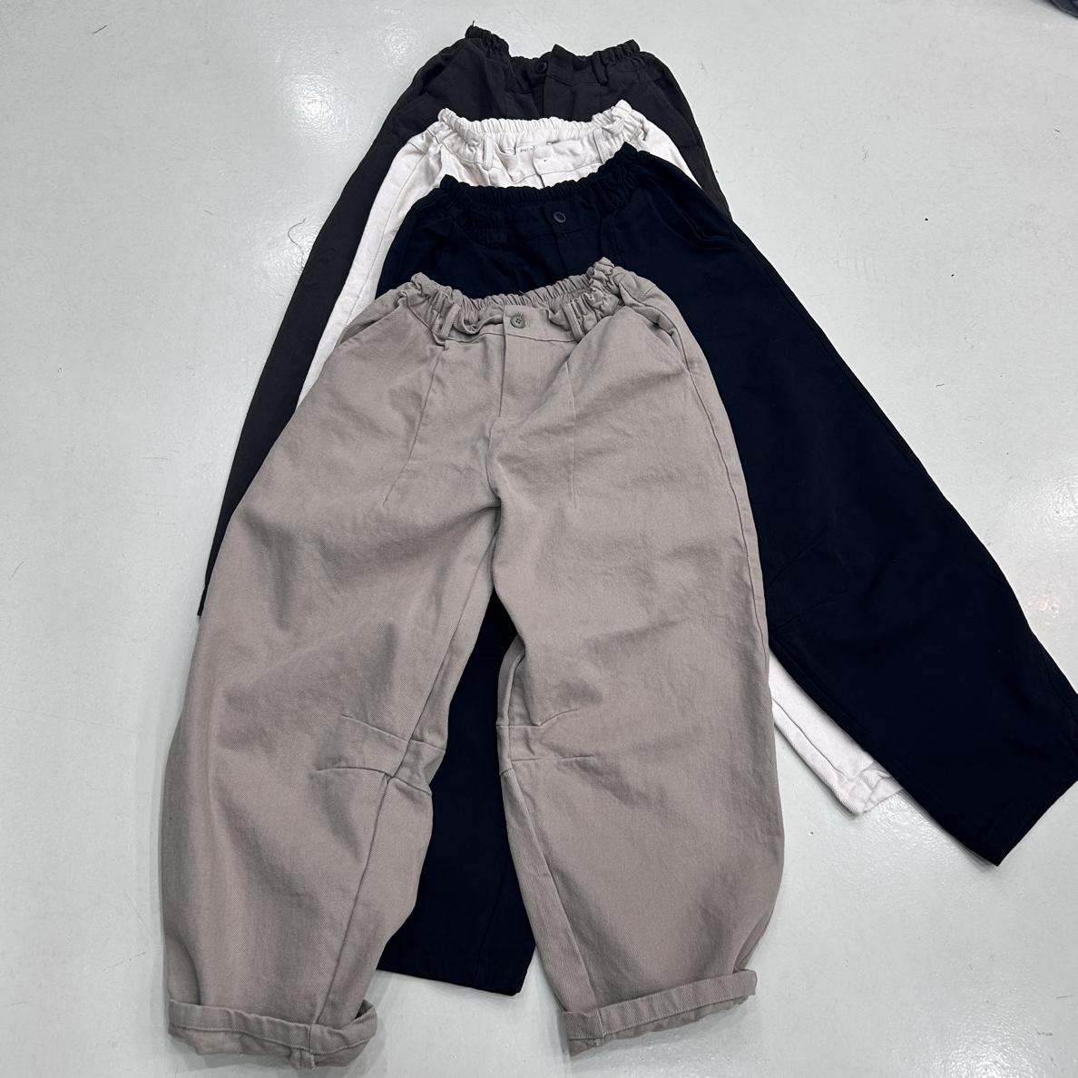 韩国百搭里里加绒保暖休闲女裤