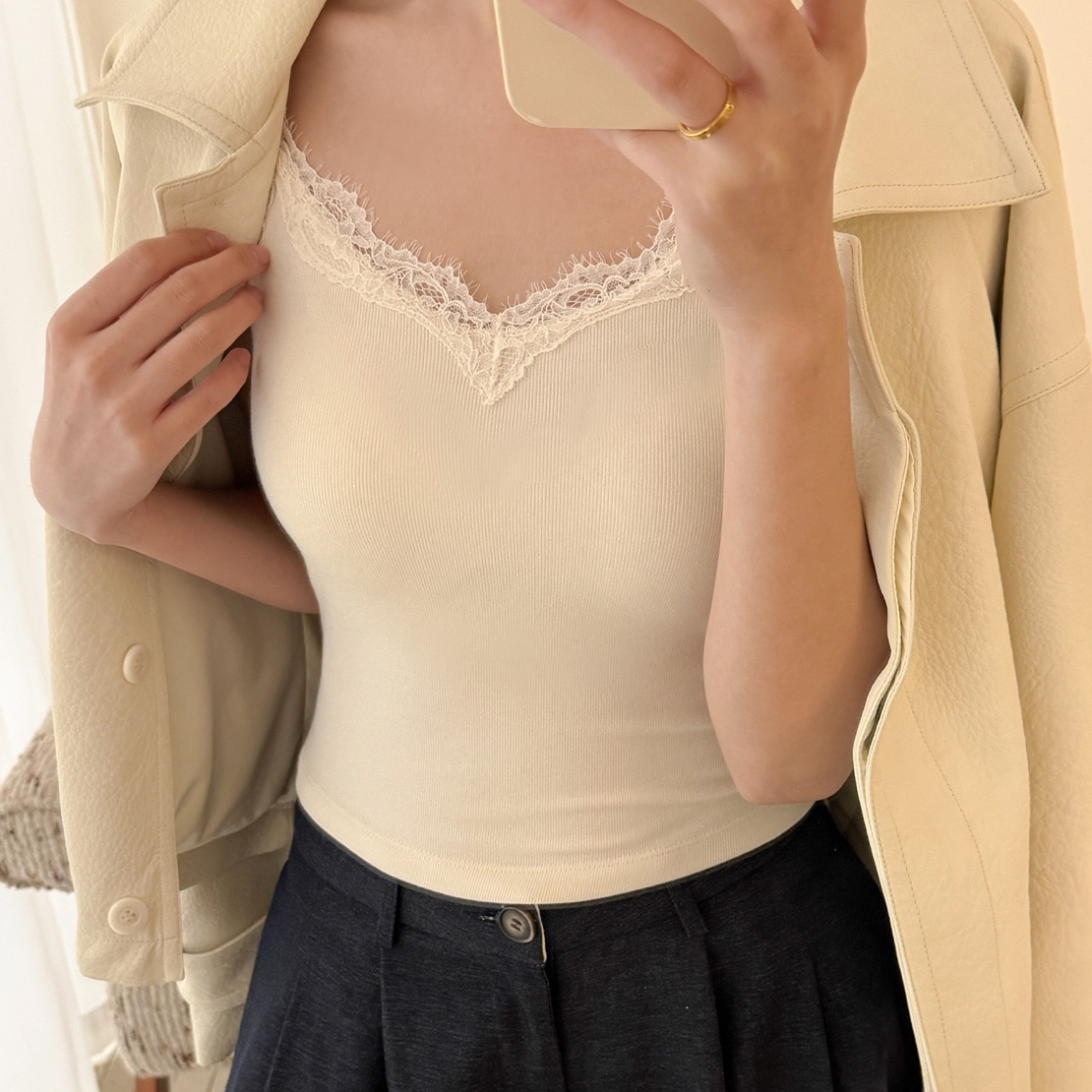 福利款自带胸垫磨毛可调节吊带