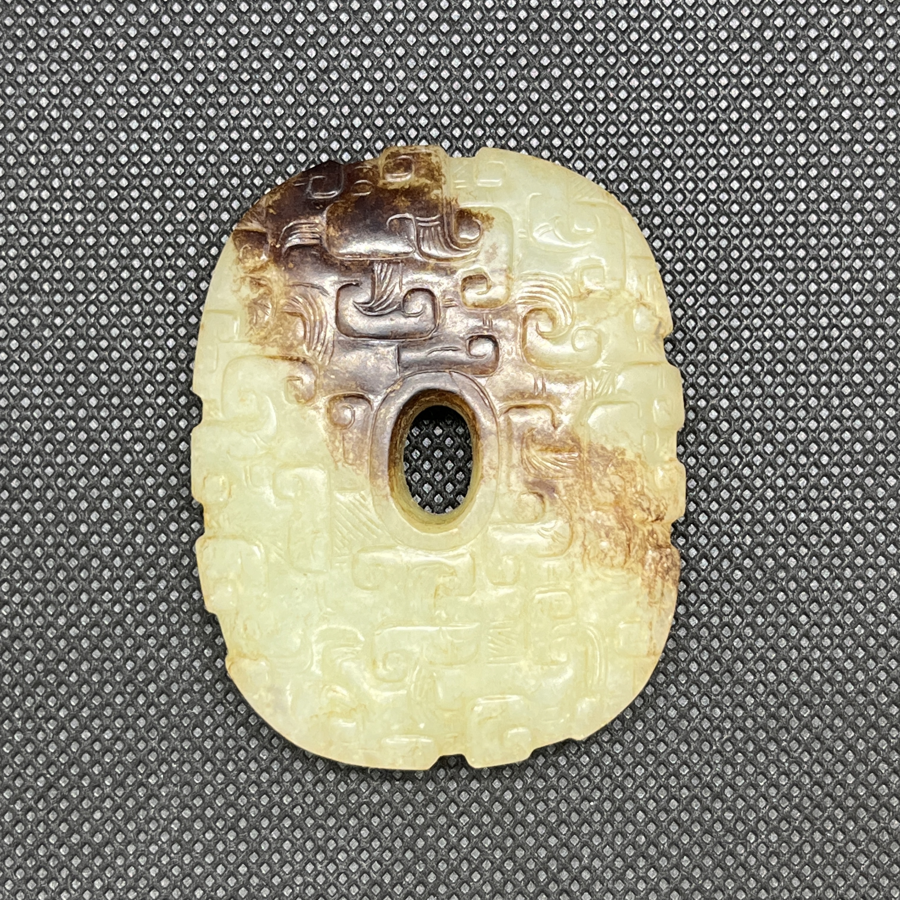 明早-和田玉-简化龙纹-GT000018