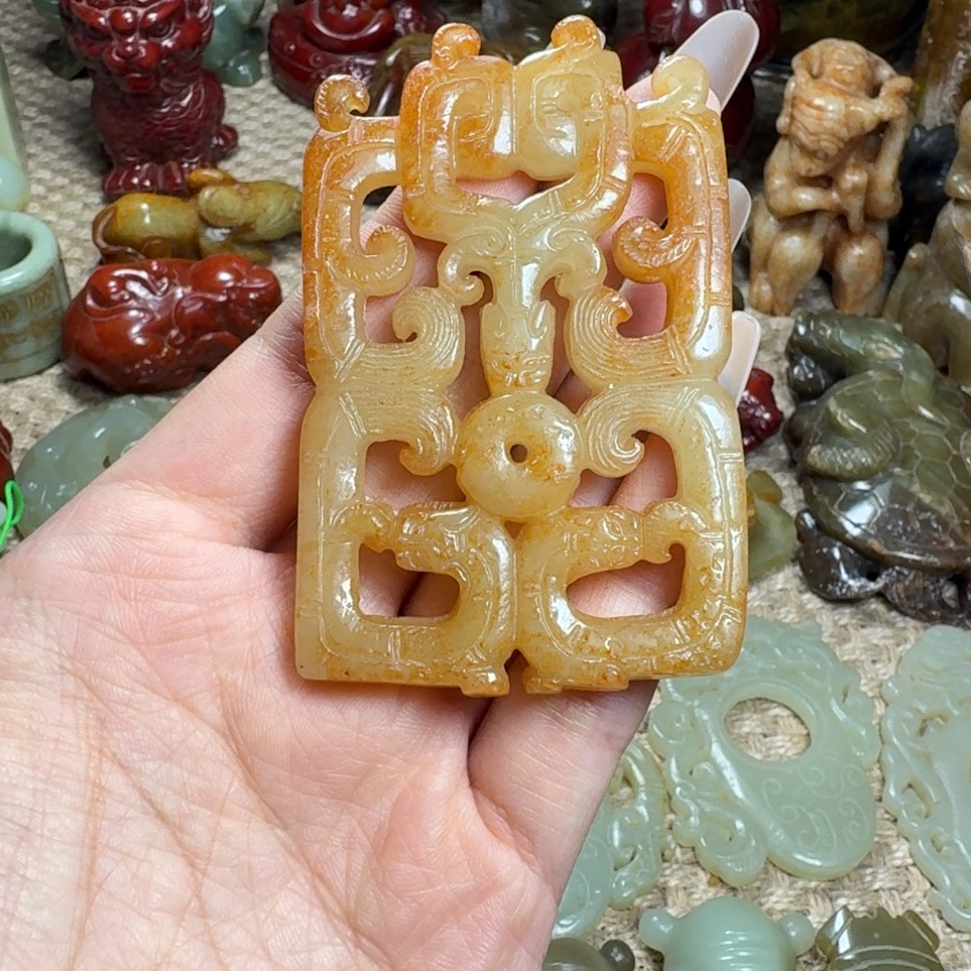 吊坠白玉菩提挂件