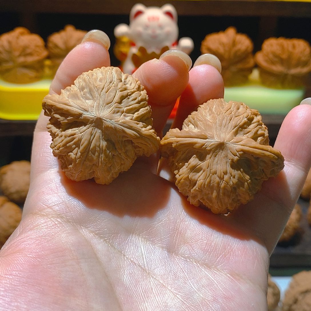 文玩核桃把件磨盘41尺寸