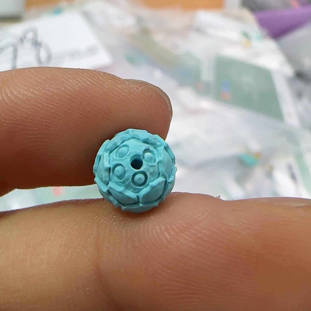 绿松石珠宝半成品未镶嵌