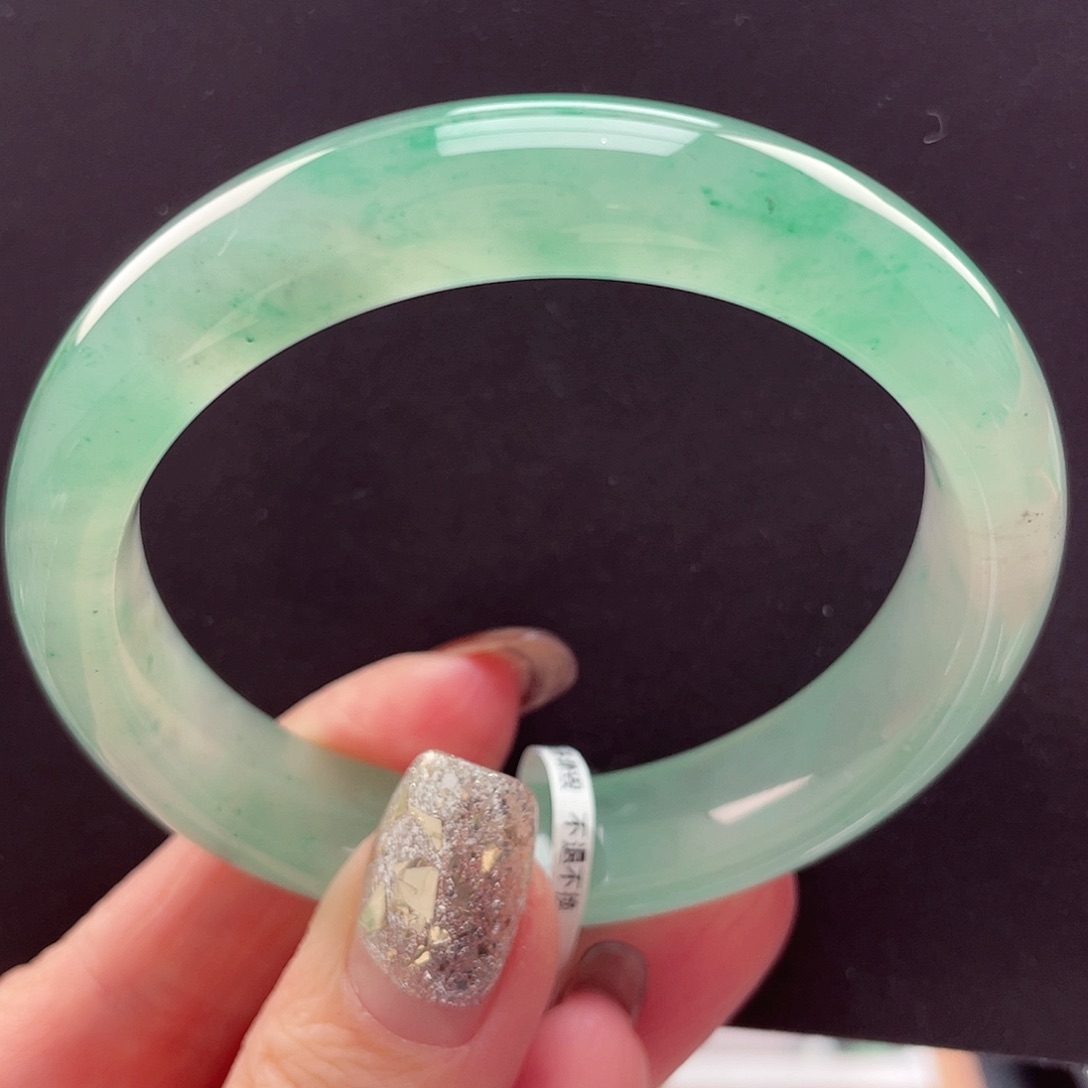 石英质玉未镶嵌手镯53-54