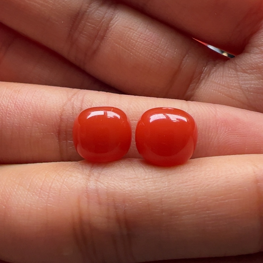 南红玛瑙老型10.1x9.1未镶嵌