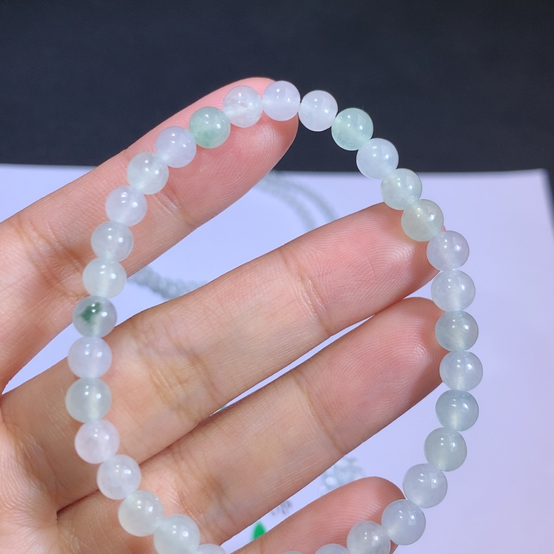 【闪购商品】翡翠挂件未镶嵌翡翠冰珠串