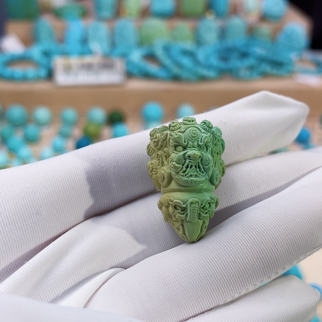 绿松石珠宝奇石未镶嵌