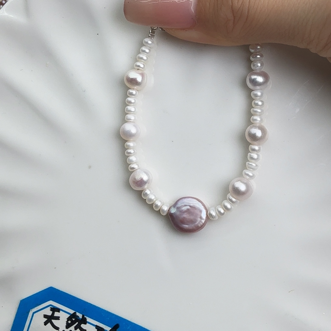 淡水珍珠颈饰未镶嵌