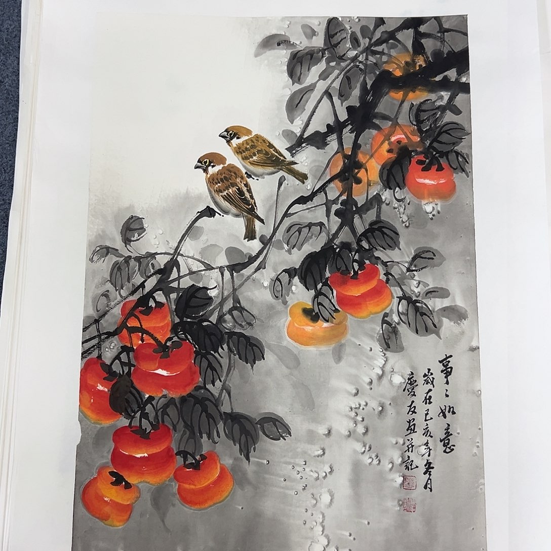 国画国画作品纯手绘