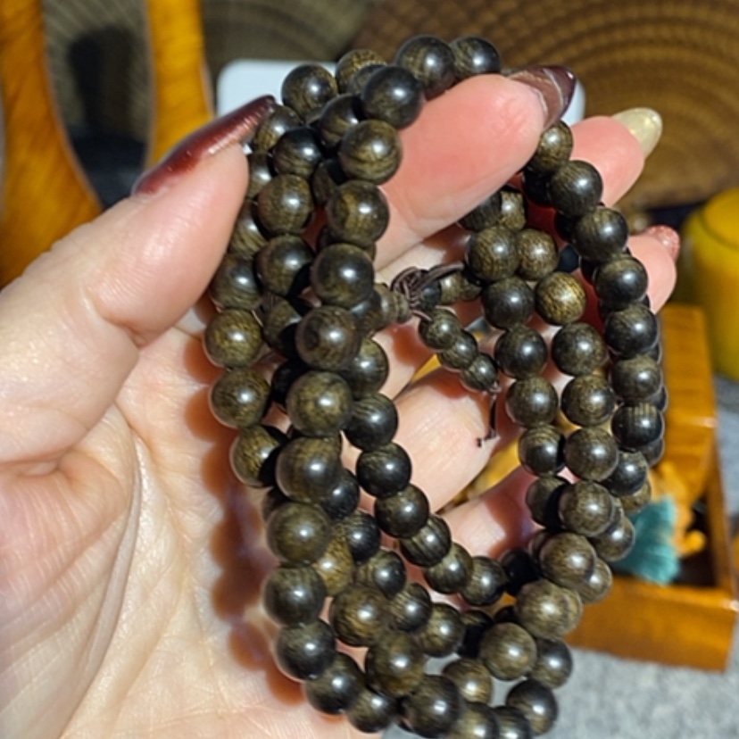 【闪购商品】香榧木金丝楠木手把件