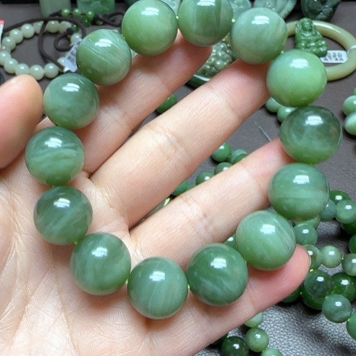 和田玉手链未镶嵌