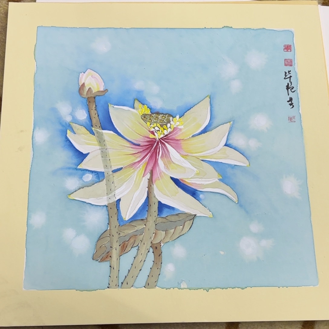 国画33-33卡纸作品艺