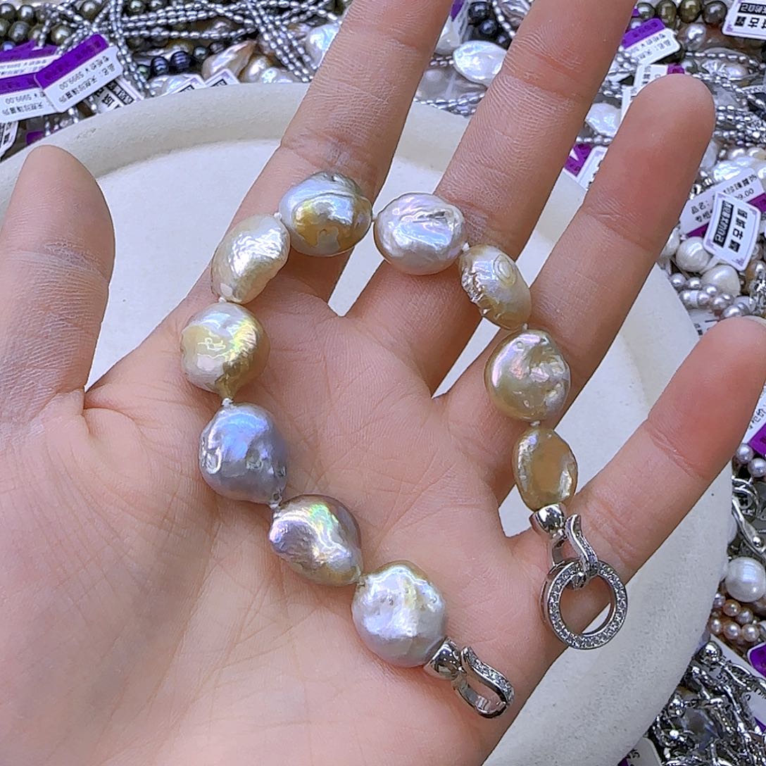 未镶嵌项链定制840淡水珍珠