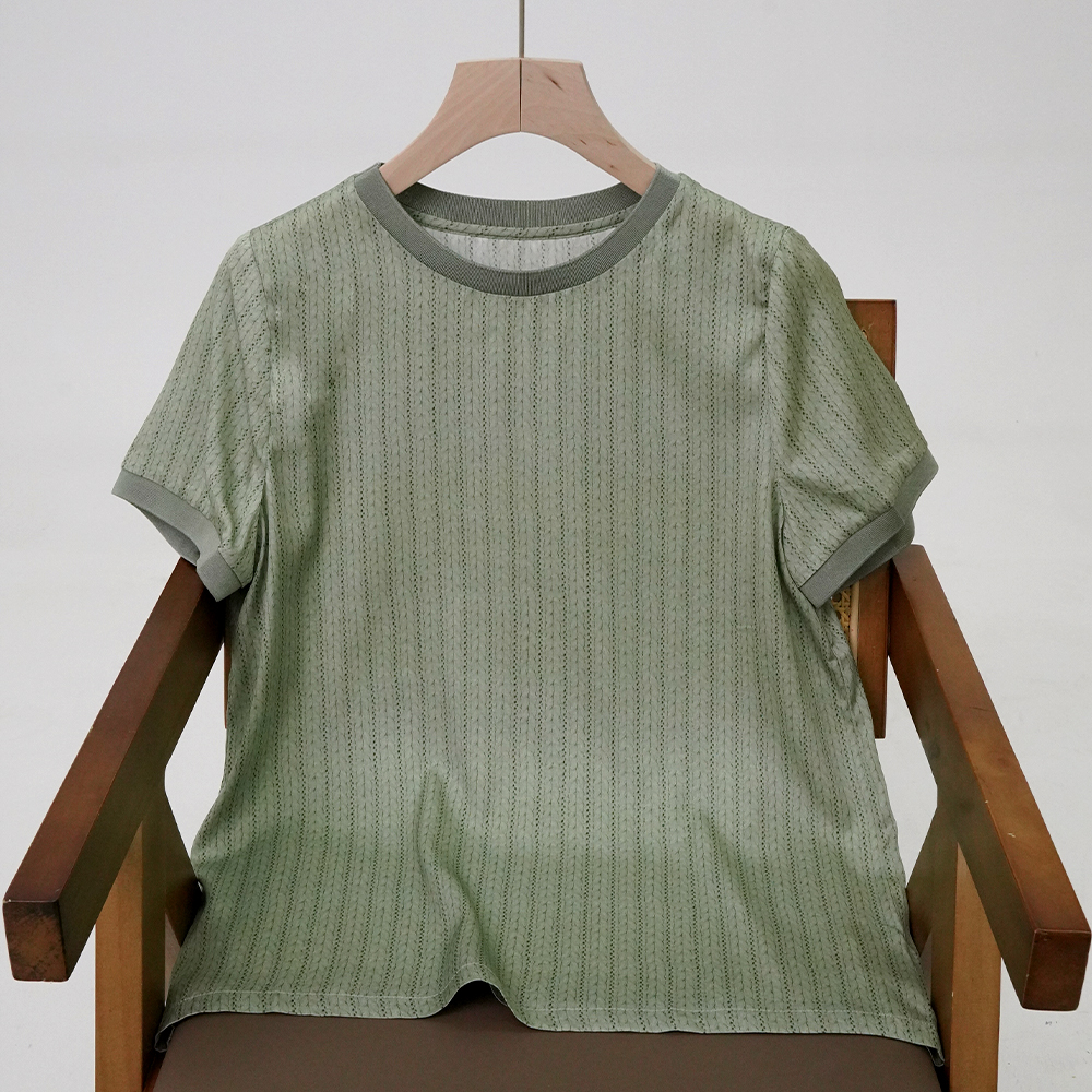 桑蚕丝短袖穿搭衬衫宽松时尚百搭花色休闲LW  82510035