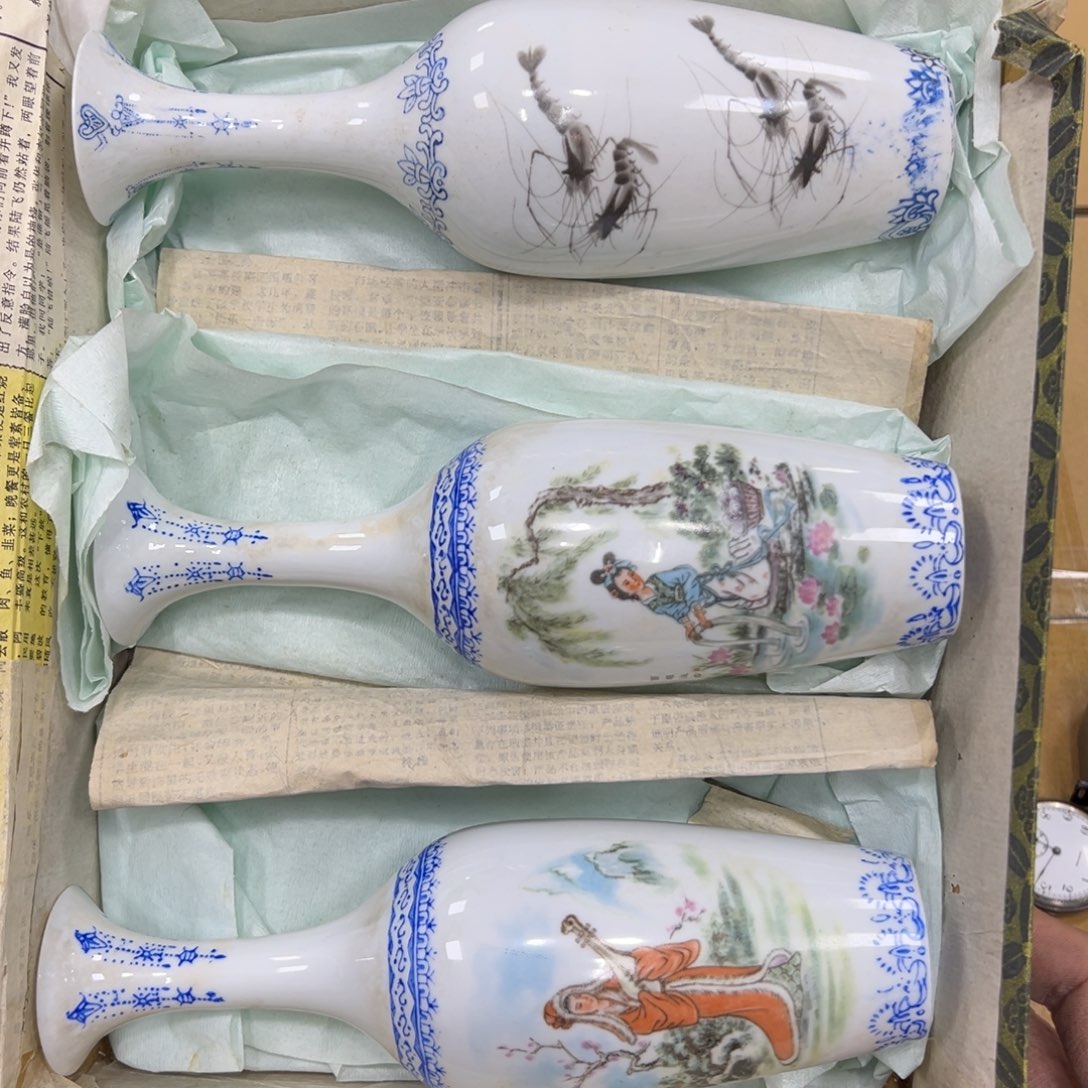 陶瓷中古工艺品摆件