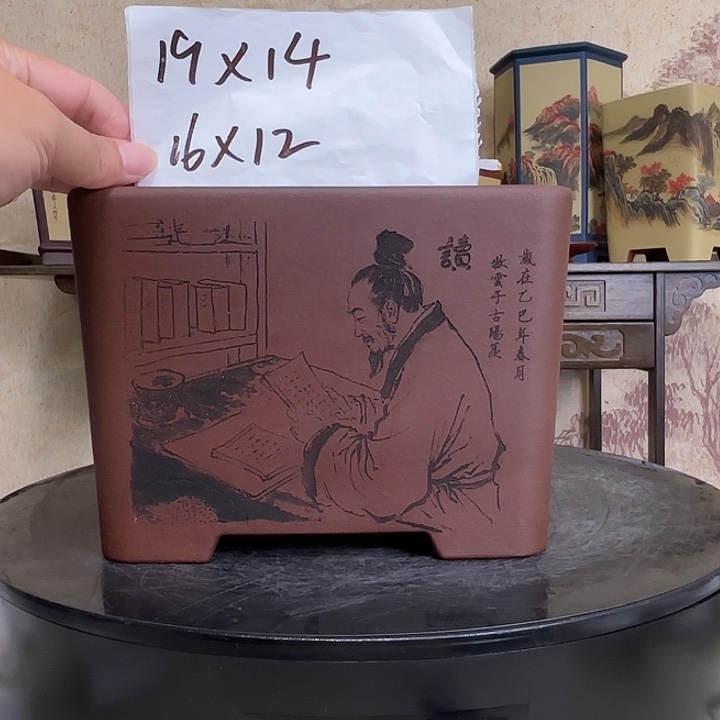 紫砂花盆宜兴紫砂