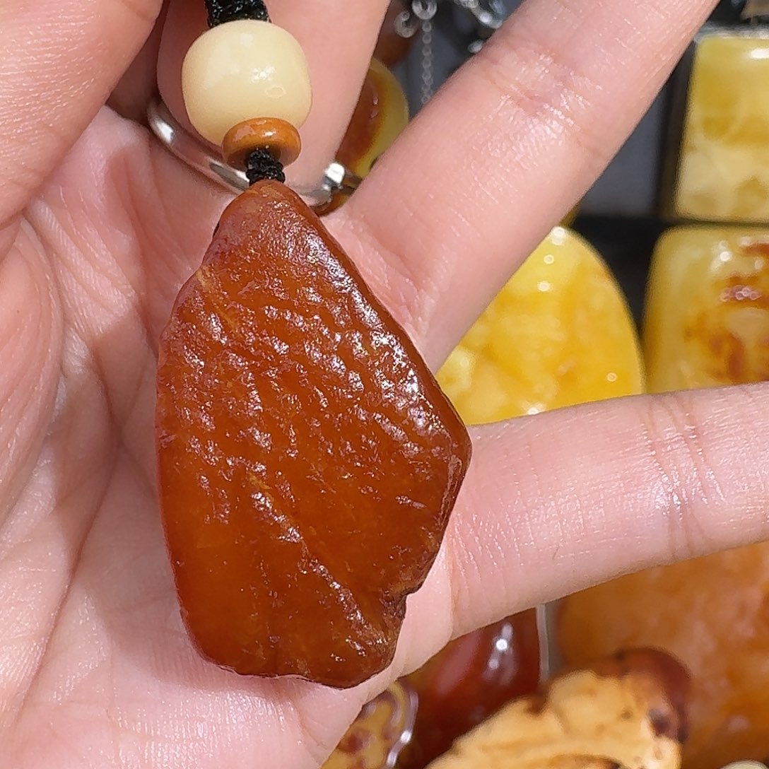 琥珀未镶嵌裸石你