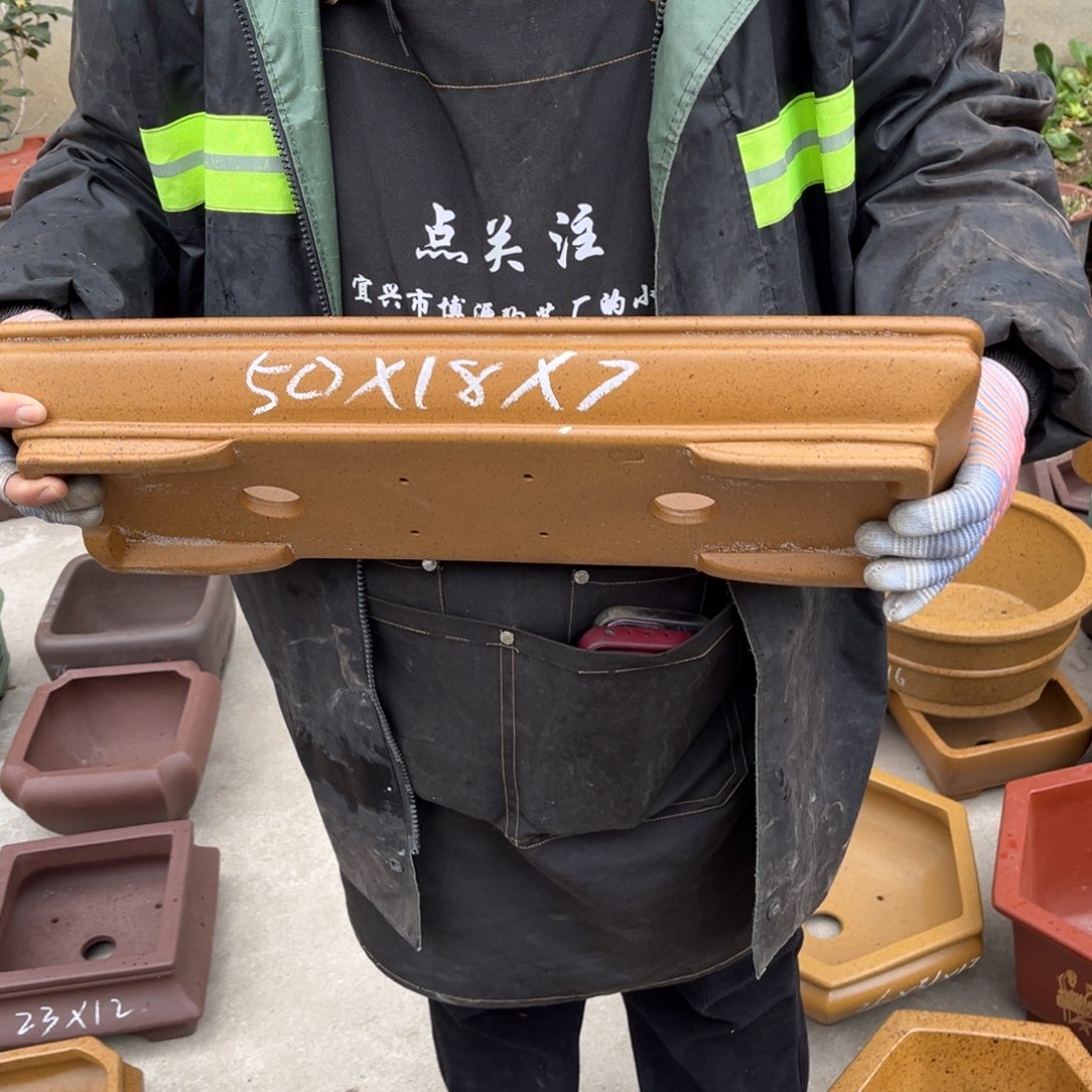 紫砂花盆盆景艺术