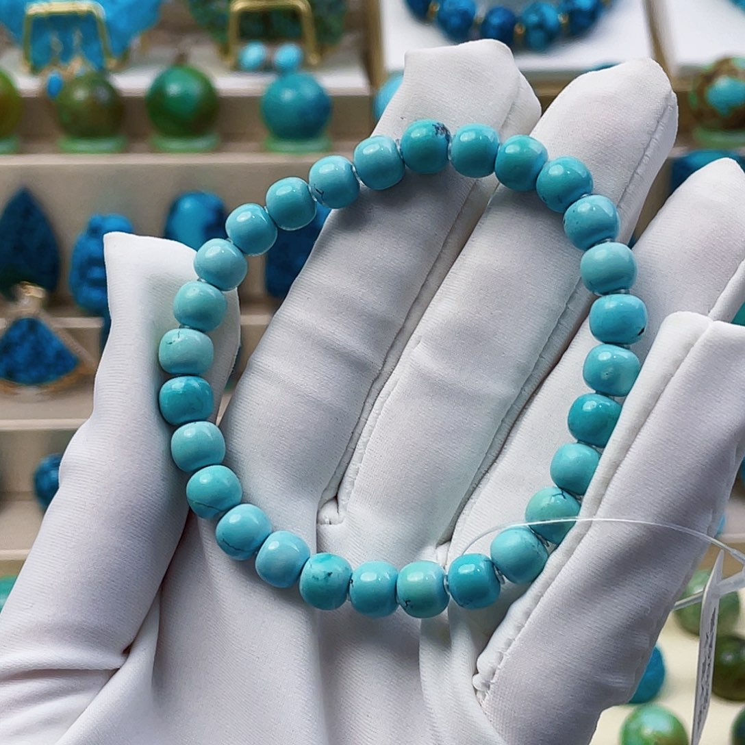 绿松石未镶嵌颈饰